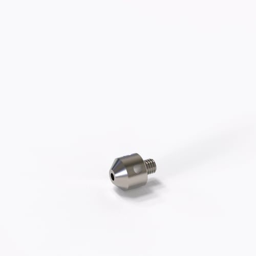 Adapter, M5 bolt, M3 (XXT) drill hole product photo Back View L