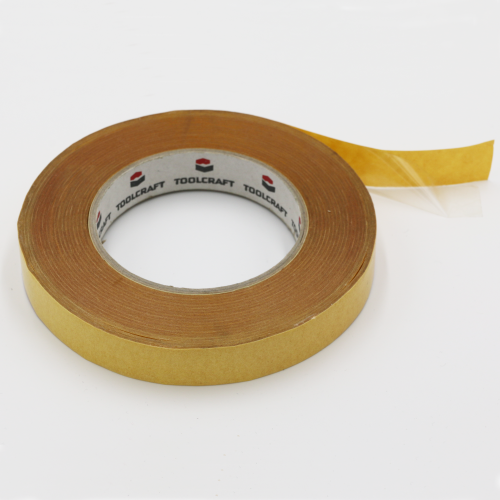 Double-sided tape lucid for optical applications, 50m product photo Front View L