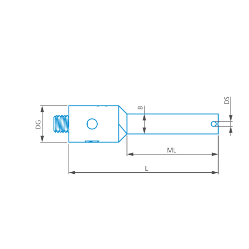 Fixed single styli holder, DS 1.5
Styli not included product photo