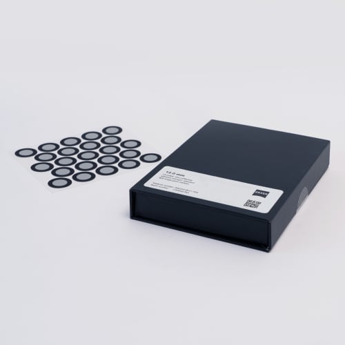Reference markers 12.0 mm, uncoded, retro-reflective, 800 pieces product photo Back View L
