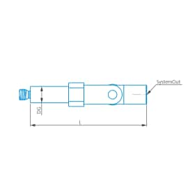 Rotating knuckle joint, M2 product photo