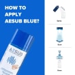 AESUB Blue, 1 case (12 cans), vanishing, Scanning time approx. 1-2 h product photo Back View S