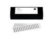 Reference Markers 0.4 mm, white, uncoded, strong adhesive strength, temperature resistant, 3000 pieces product photo Back View S