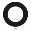 Reference Markers 8.0 mm, uncoded, white, medium adhesive strength, 1500 pieces product photo
