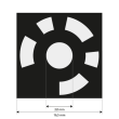 Reference Markers 3.0 mm, coded 8-427 , white, strong adhesive strength product photo