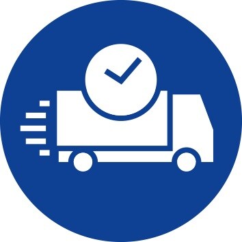 Product availability and delivery times ensure a high level of planning security